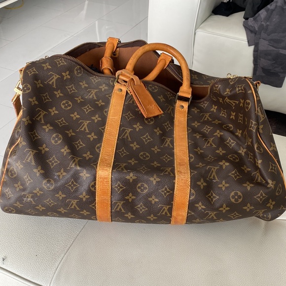 Authentic Vintage Louis Vuitton Keepall 55 - Picture 14 of 16